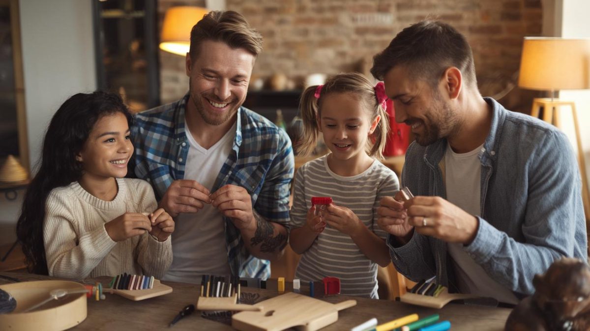 amusez-vous en famille en créant des instruments de musique simples avec vos enfants