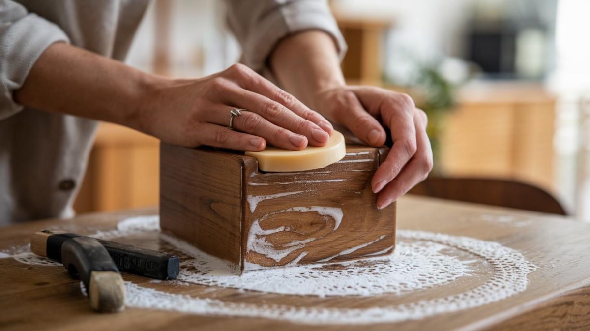 Comment le savon peut transformer l'aspect de vos meubles en bois à domicile