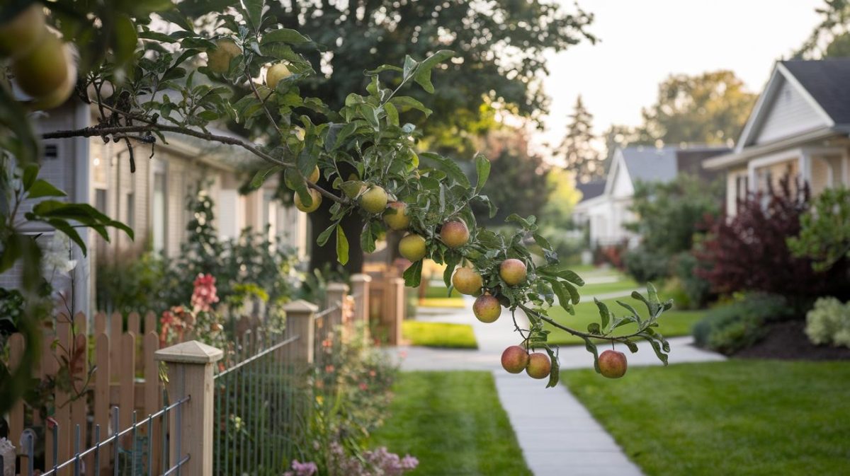 Connaître vos droits sur les fruits des branches qui dépassent chez le voisin