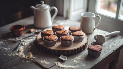 Fabriquez des muffins en forme de cœur sans acheter de nouveaux moules