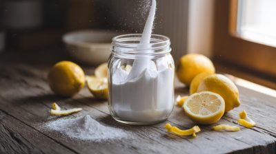 Réalisez en deux minutes une poudre pour lave-vaisselle qui respecte l'environnement