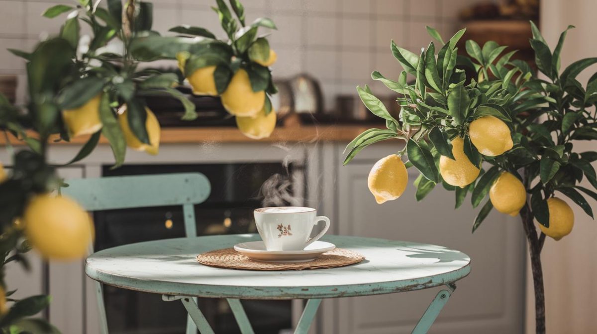 Votre café du matin peut faire des merveilles pour vos citronniers